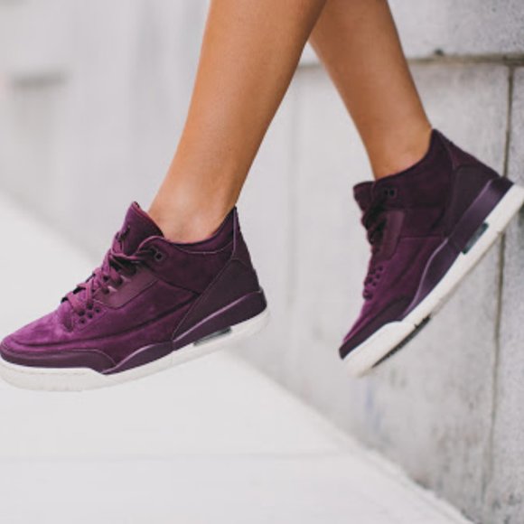 jordan 3 bordeaux womens